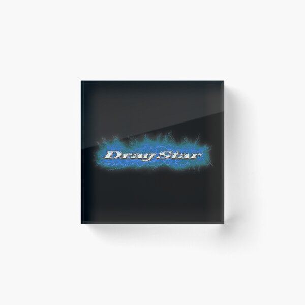 Item preview, Drag Star XVS 1100, XVS 650, XVS 400, XVS 250 flashes blue designed and sold by KlaraBubble.