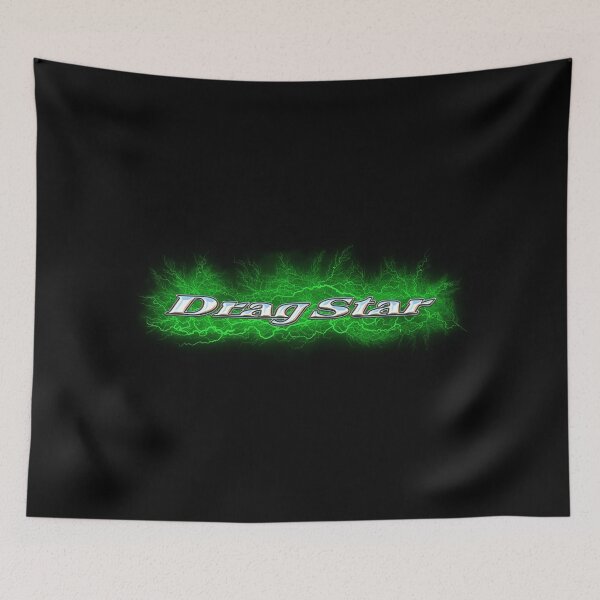 Item preview, Drag Star XVS 1100, XVS 650, XVS 400, XVS 250 flashes green designed and sold by KlaraBubble.