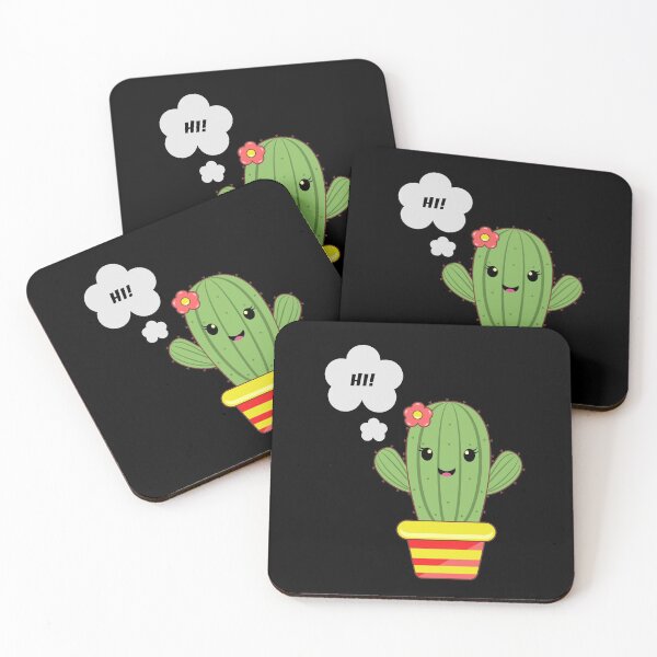 Item preview, Miss Cactus Funny "Hi!" designed and sold by Desenatorul1976.