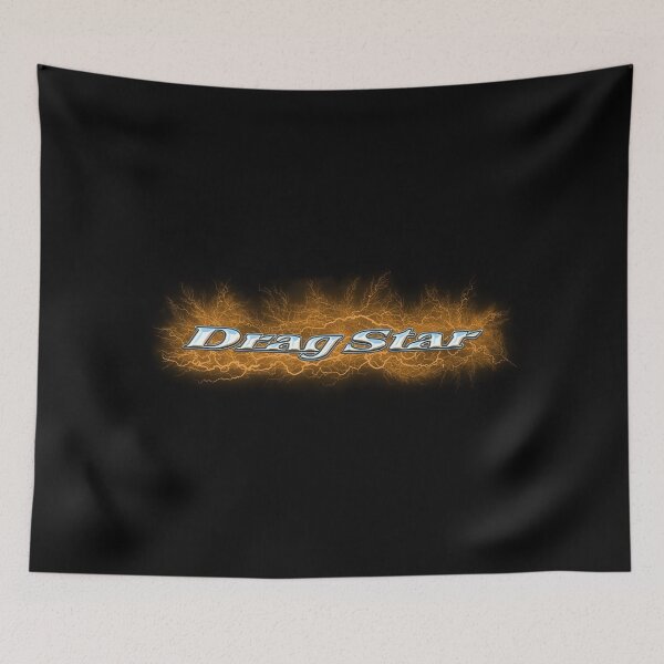 Item preview, Drag Star XVS 1100, XVS 650, XVS 400, XVS 250 flashes of orange designed and sold by KlaraBubble.