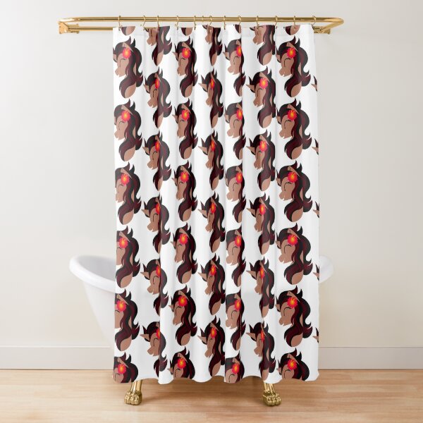 Bramble Logo Shower Curtain