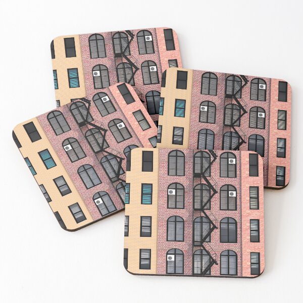 Item preview, New York facades designed and sold by Luis J. de la Fuente.