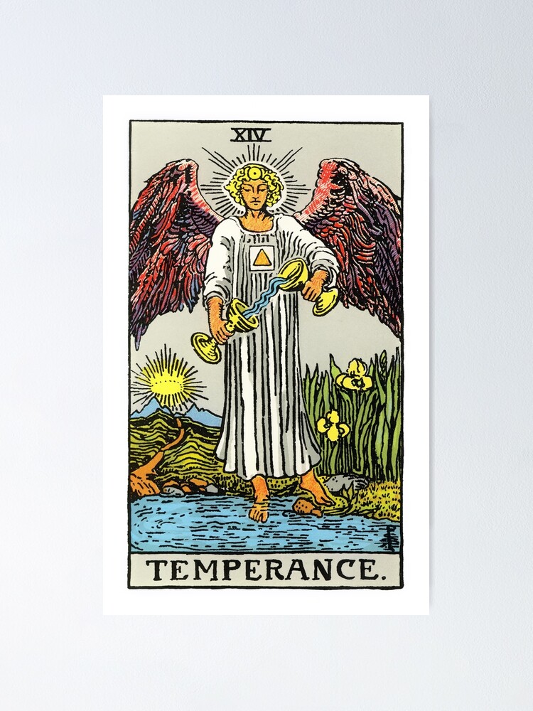 TAROT: 14 - TEMPERANCE" for Sale by magnus51 Redbubble