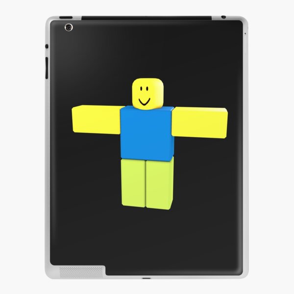 Roblox Noob T Pose Gift For Gamers Ipad Case Skin By Smoothnoob Redbubble - roblox skin noob