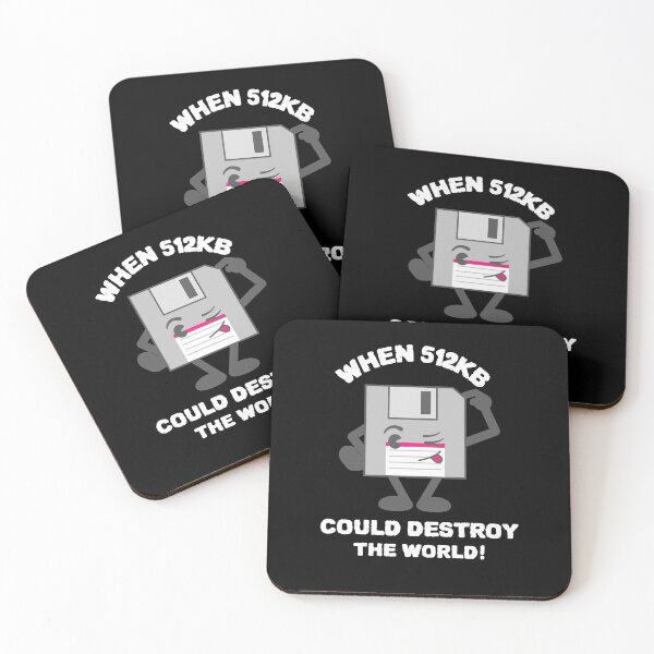 Item preview, Remember when 512kb could destroy the world. Floppy Disk Meme designed and sold by clubtee.