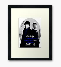 Two Sides of a Coin Framed Print