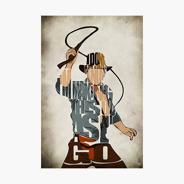 Indiana Jones Photographic Print