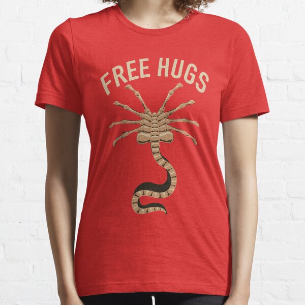 Alien Facehugger Free Hugs Xenomorph Essential T-Shirt