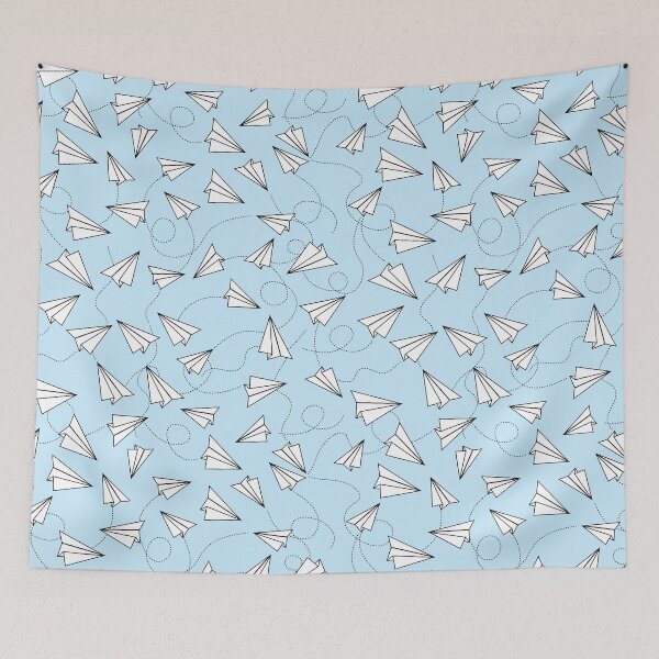 Item preview, paper planes in the sky designed and sold by studioMoSa.
