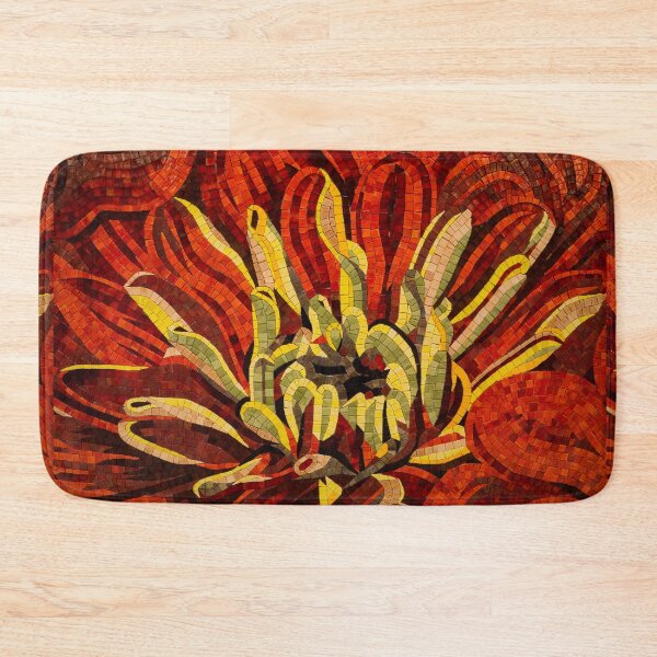 Item preview, Vivid Evocative Floral Mosaic designed and sold by Georgia Mizuleva.