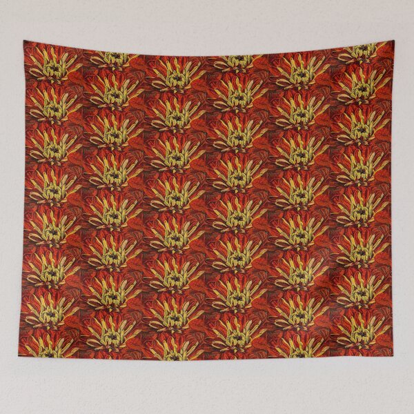 Item preview, Vivid Evocative Floral Mosaic designed and sold by Georgia Mizuleva.