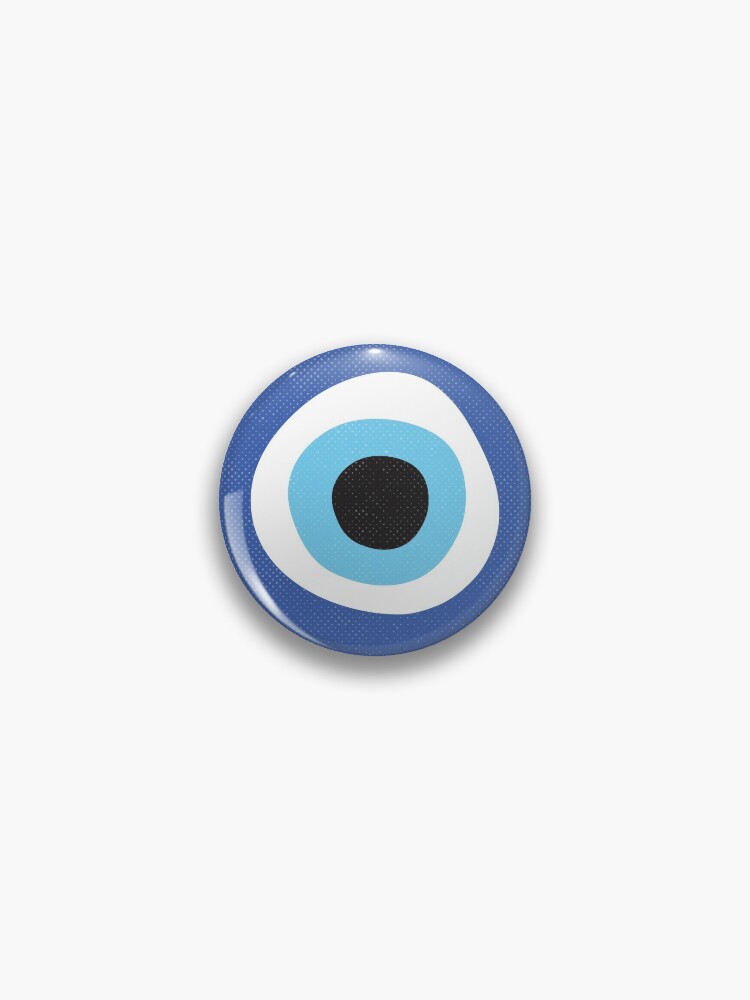 Evil Eye Protection Symbol Pin for Sale by Inogitna Designs