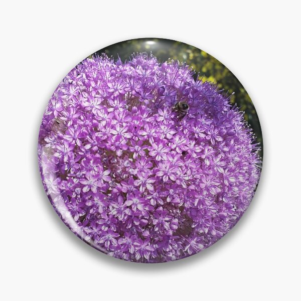 Item preview, Purple pompom flower  designed and sold by DeeWishies.