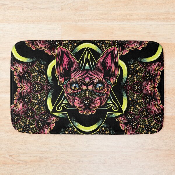 Item preview, Sphynx floral color designed and sold by fakeface.