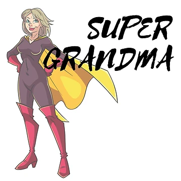 Artwork thumbnail, Super Grandma by RbOriginal