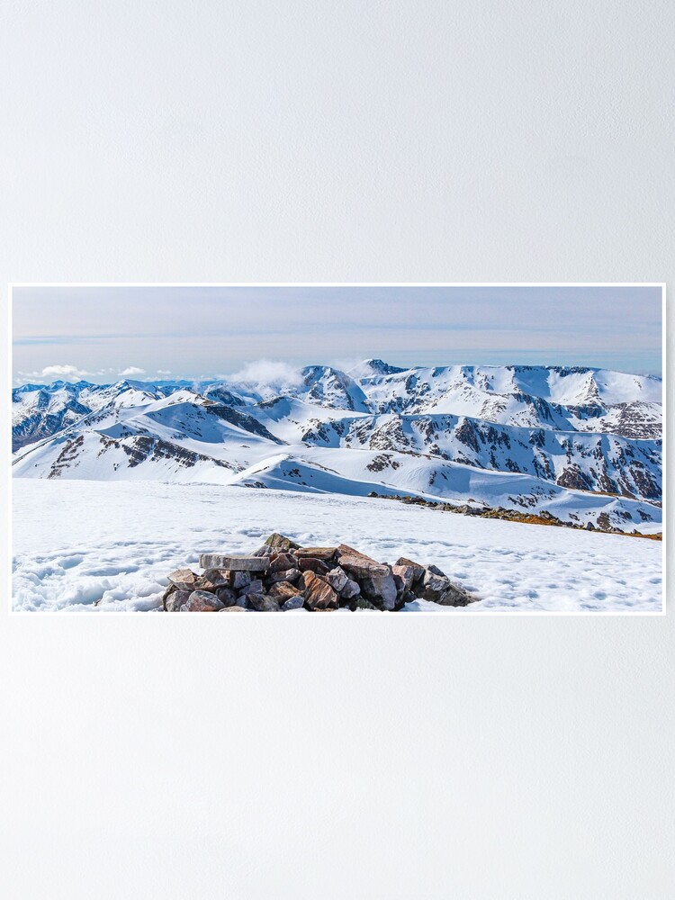 Greeting Card, Ben Nevis From Above Gaul, Photographed By Jack Marris - View #13