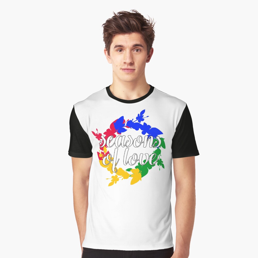 Seasons of Love - RENT Baseball ¾ Sleeve T-Shirt
