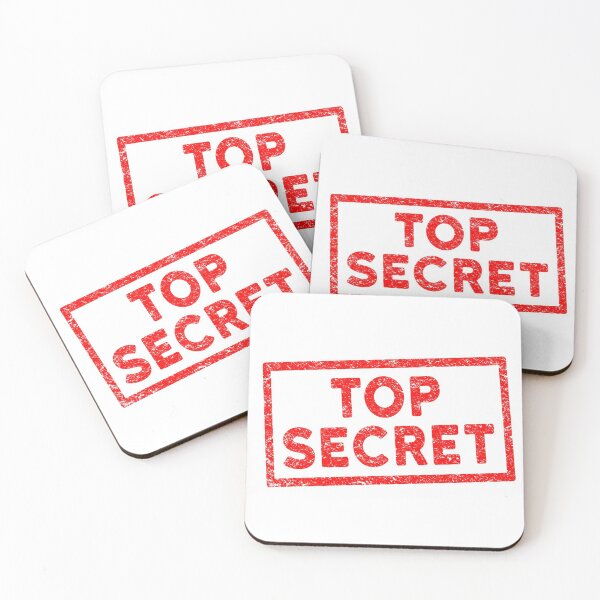 Item preview, Top Secret Red Rubber Stamp designed and sold by MarkUK97.