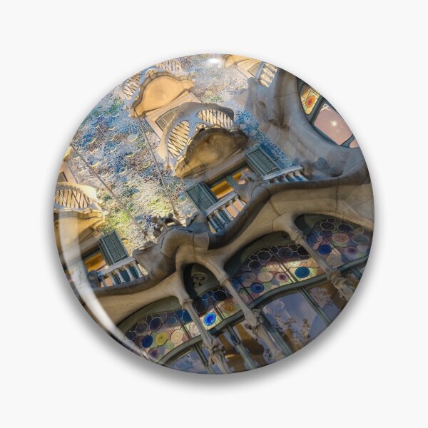 Item preview, Fantastical Casa Batllo - Antoni Gaudi Masterpiece in Barcelona, Spain designed and sold by Georgia Mizuleva.