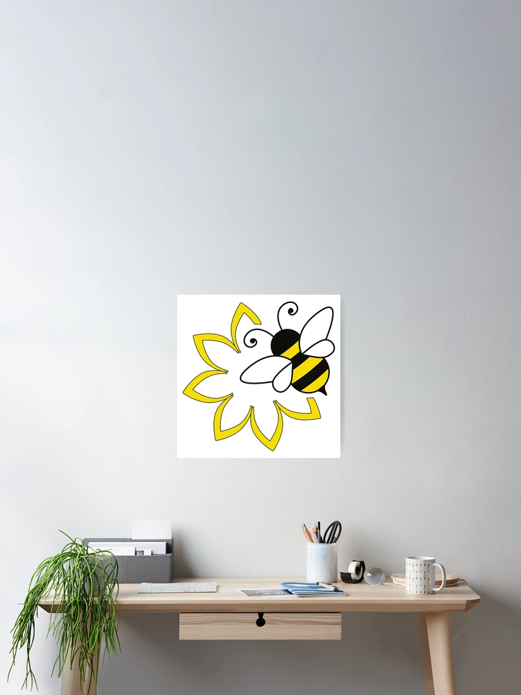 Thumbnail 2 of 3, Poster, Bee bee designed and sold by RbOriginal.
