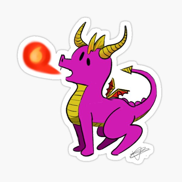 Vista previa del artículo con la obra «Spyro», diseñado y vendido por RichLaBitch.