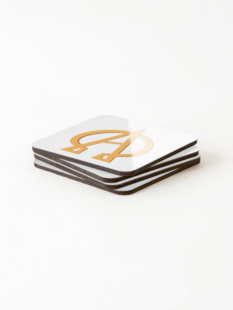 Thumbnail 4 of 5, Coasters (Set of 4), Alpha designed and sold by RbOriginal.