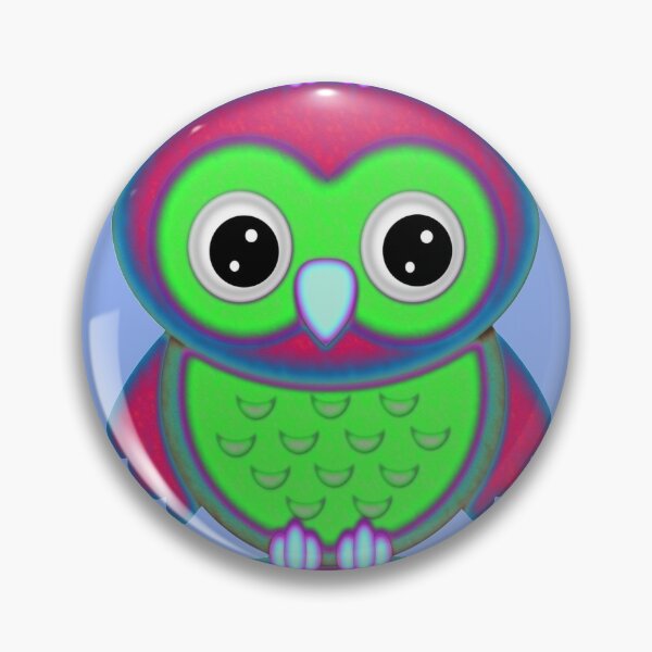 Item preview, Colorful Owls fantasy design  designed and sold by LoneAngel.