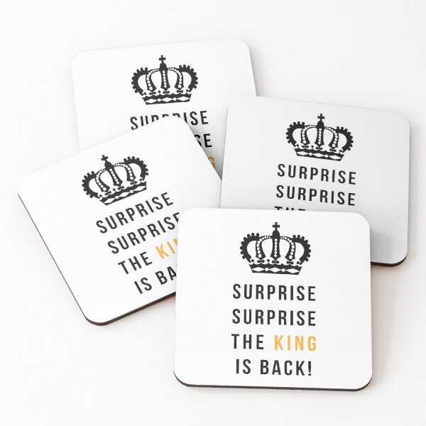 Item preview, Surprise Surprise The King is Back designed and sold by poisondesign.