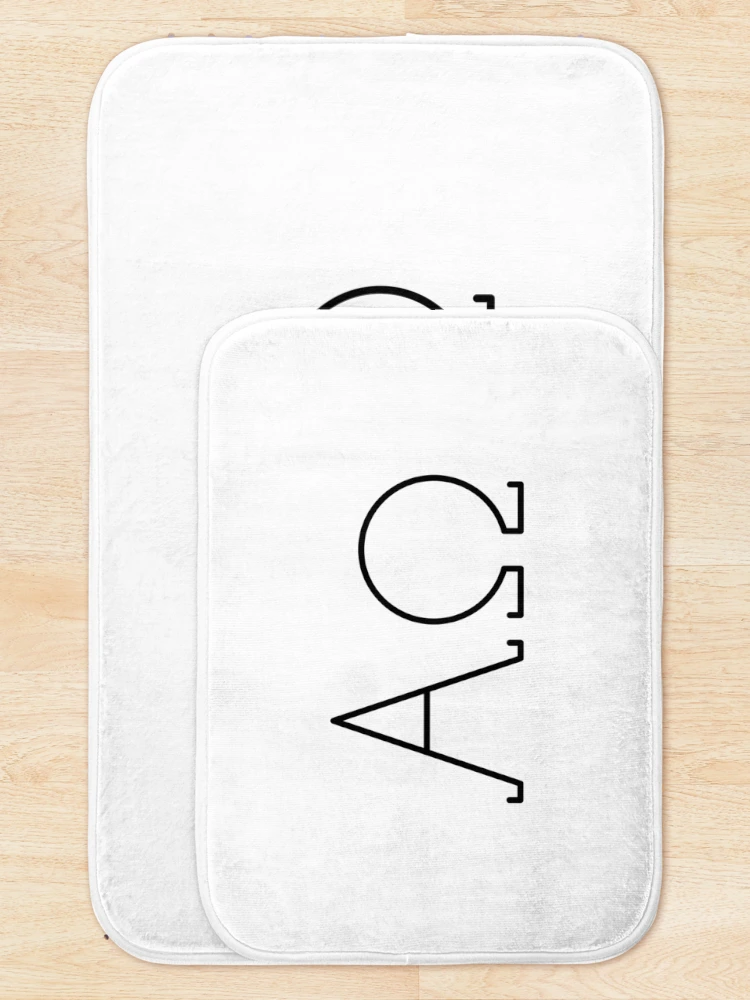 Thumbnail 5 of 6, Bath Mat, Alpha Omega designed and sold by RbOriginal.