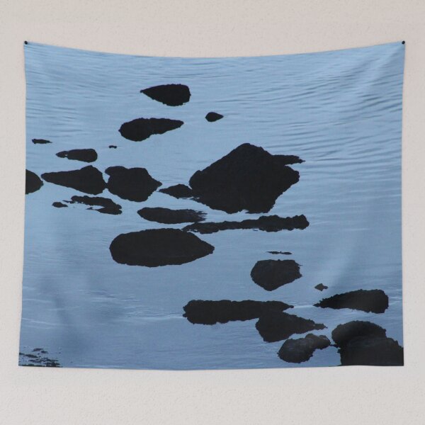 Item preview, Rocky Seashore Evening Seascape designed and sold by Anna Lemos.