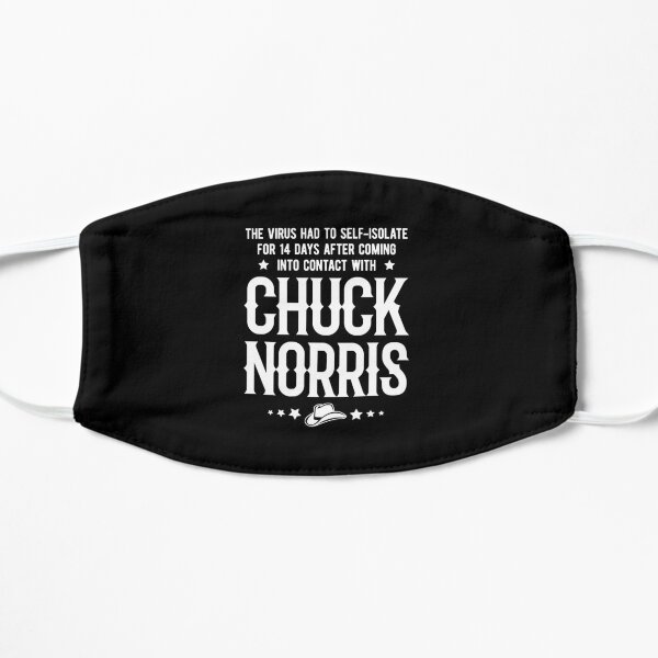 The Virus Self Isolated After Meeting Chuck Norris Mask