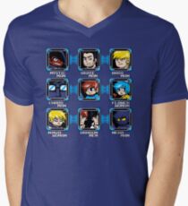 MEGA PILGRIM Men's V-Neck T-Shirt