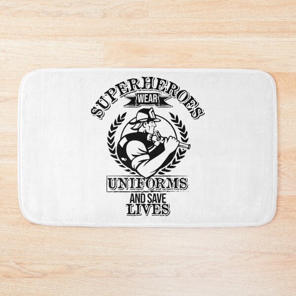 Item preview, Superheroes wear uniforms!  Firefighter designed and sold by Cutebutfunny.