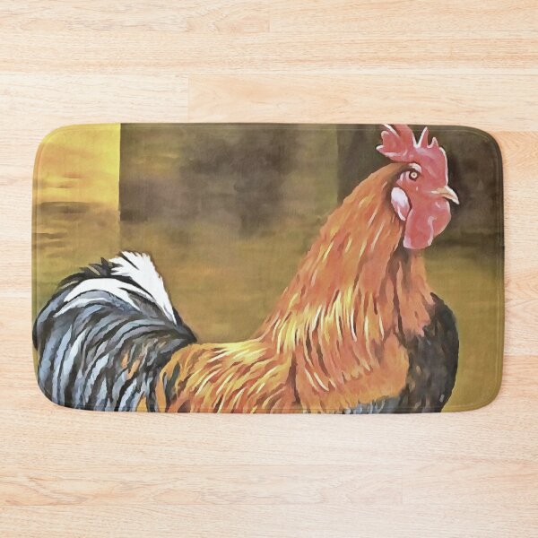 Item preview, Keeping Chickens Farmyard Rooster Art  designed and sold by taiche.