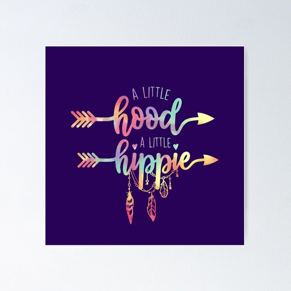 A little hood, a little hippie \