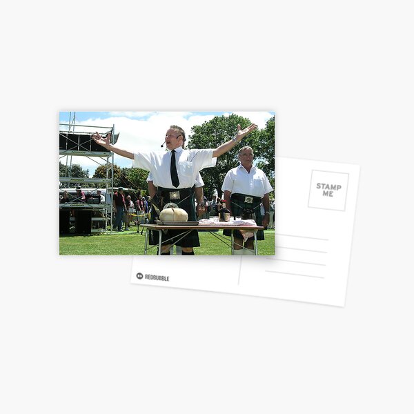 Addressing the Haggis Postcard