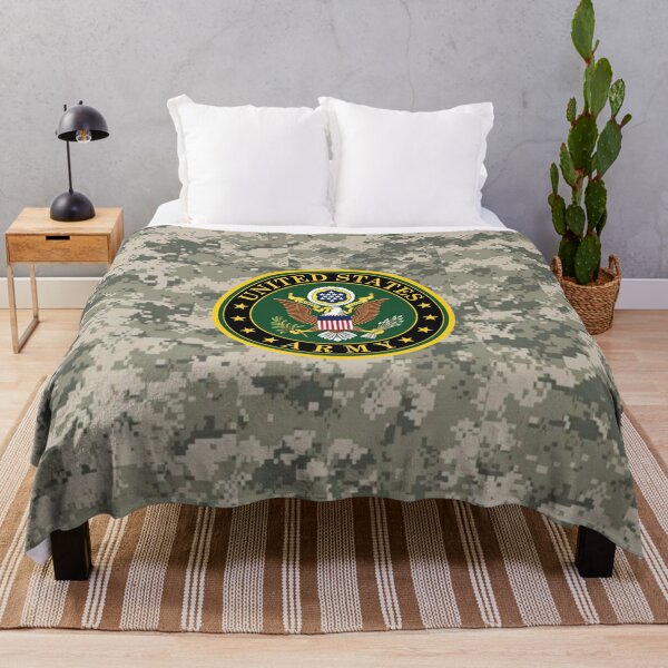 United States Army Throw Blanket