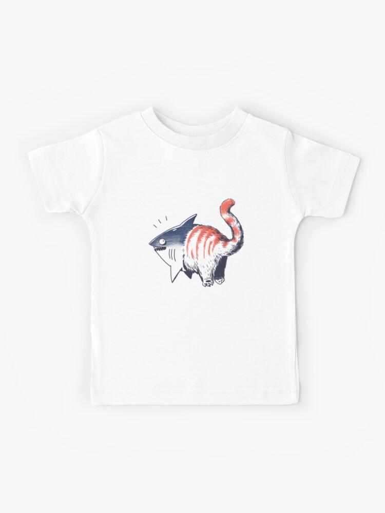 shark cat shirt