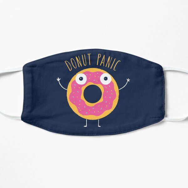 Donut Panic Flat Mask