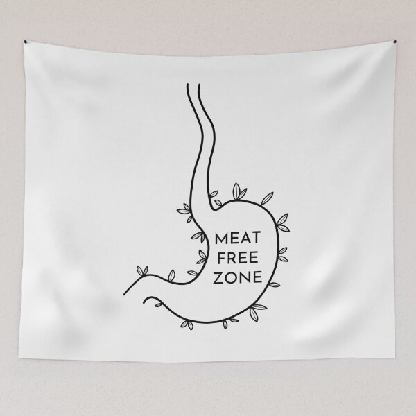 Item preview, Meat-free zone. designed and sold by brigach.