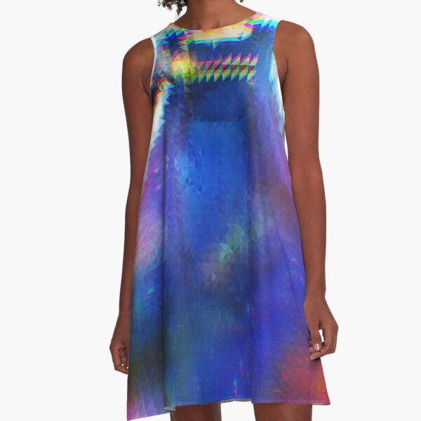 Pixelated Doctor A-Line Dress