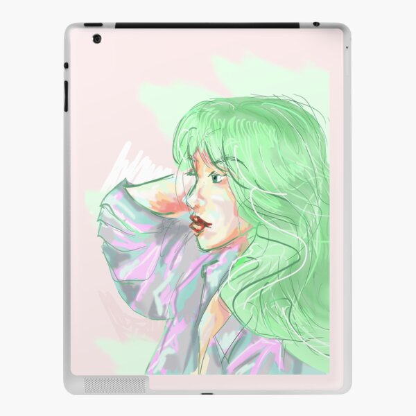 Mint Girl iPad Skin