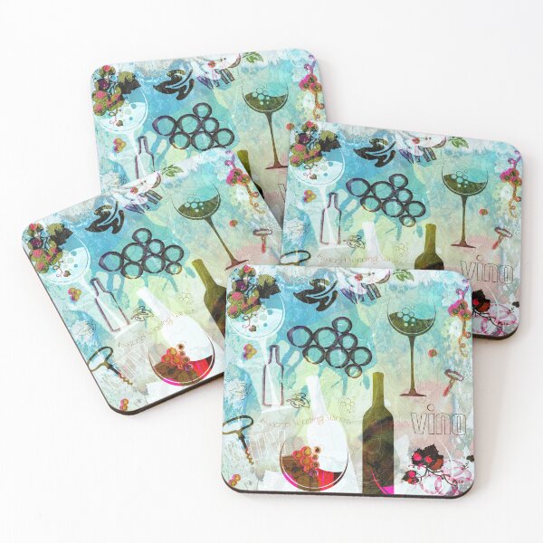 Item preview, Wine Background Pattern - Multicolored designed and sold by serenaking.