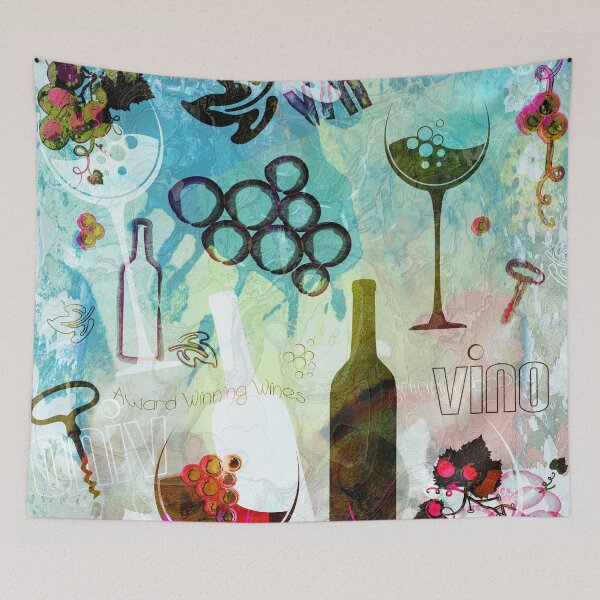 Item preview, Wine Background Pattern - Multicolored designed and sold by serenaking.