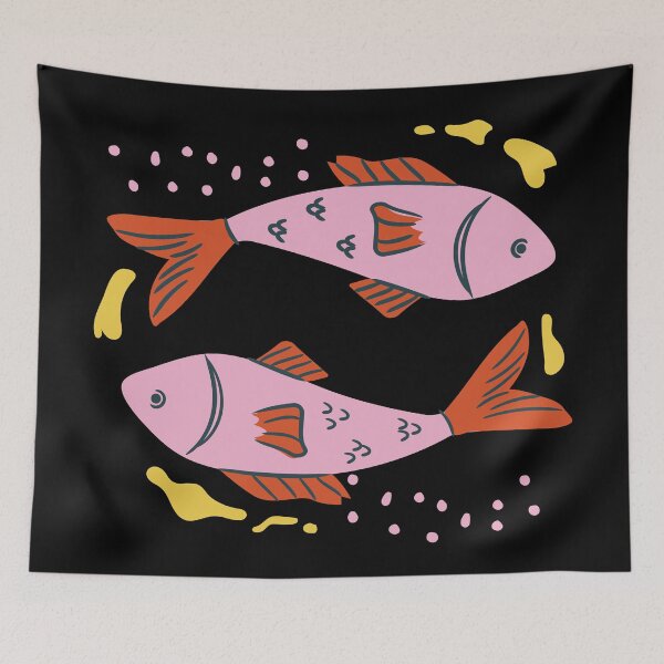 Item preview, Pisces Astrology Zodiac Symbol designed and sold by javes93.