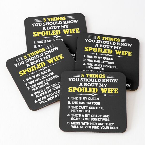 Item preview, 5 Thing You Should Know About My Spoiled Wife designed and sold by dreamy11.