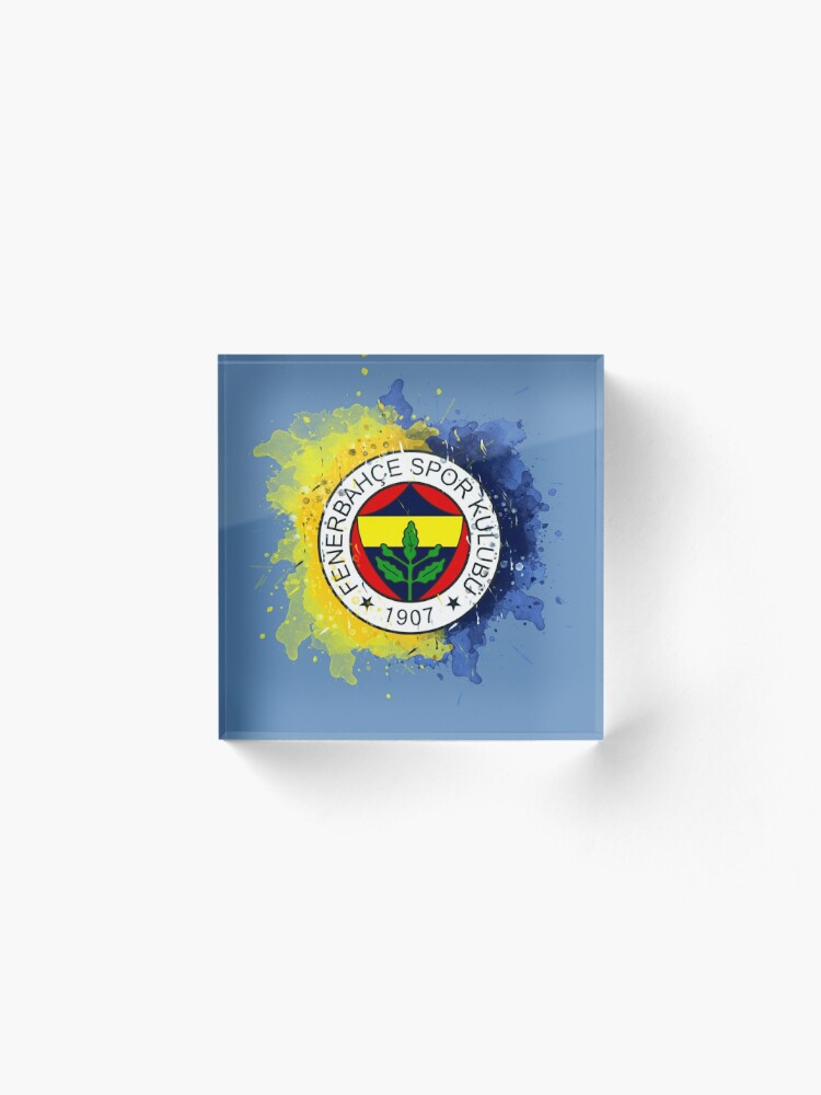 Fenerbahce Istanbul watercolor design Art Board Print by