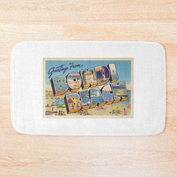 Item preview, Bondi Beach Vintage Style Postcard designed and sold by reapolo.