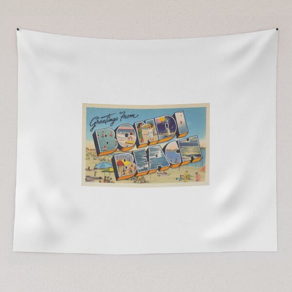 Item preview, Bondi Beach Vintage Style Postcard designed and sold by reapolo.