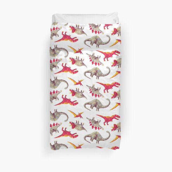 Geo-saurs Duvet Cover